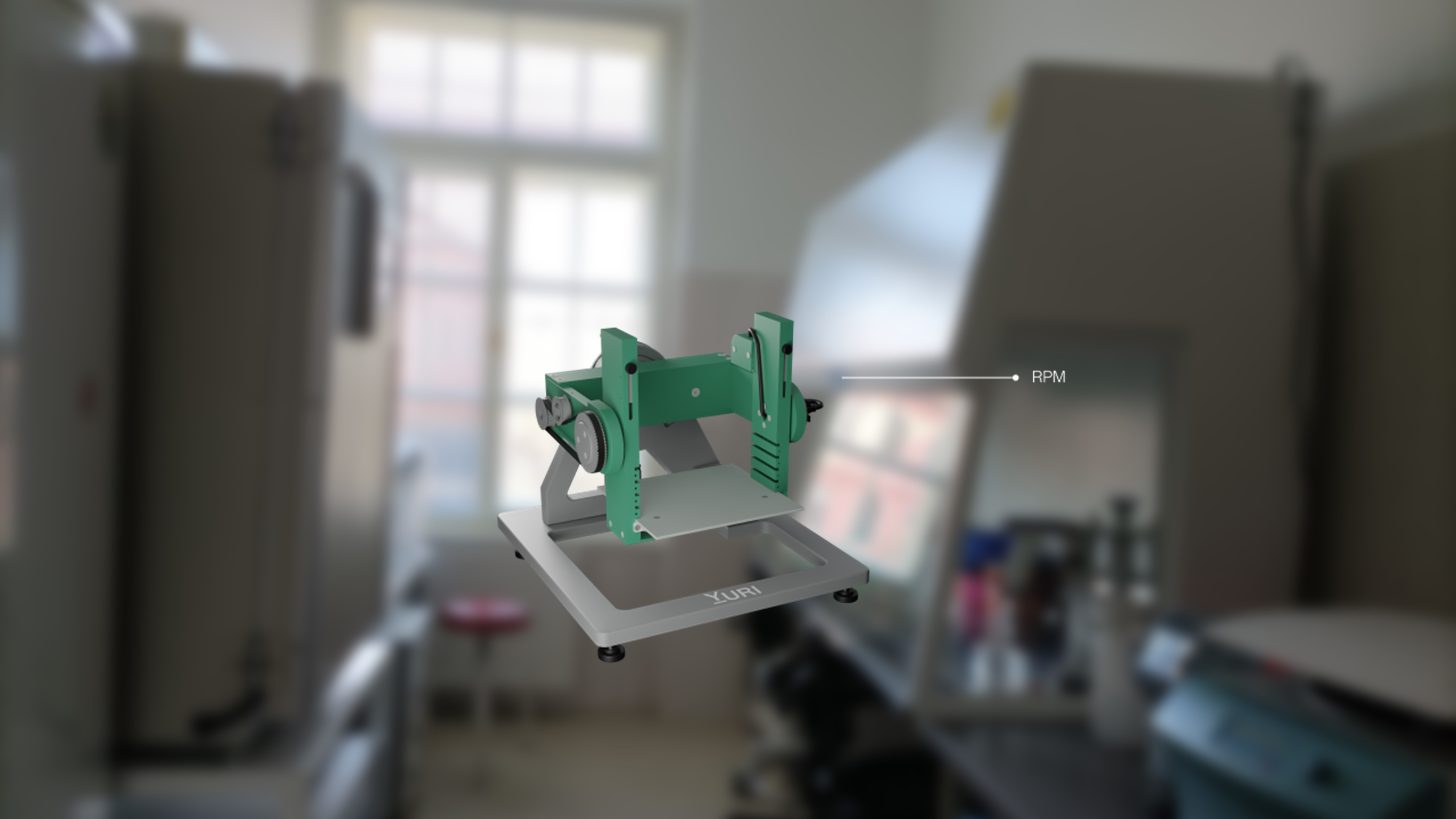 RPM machine in the cell culture lab